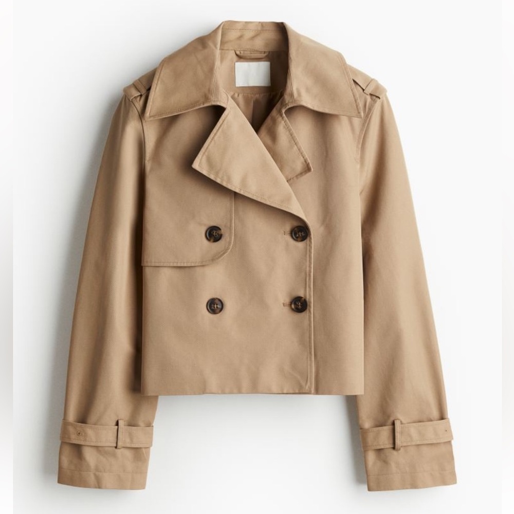 H&M trench short jacket